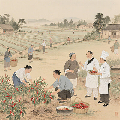 种植辣椒图